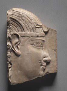 Votivrelief eines Königs, griechisch-römische Zeit, 305-246 v. Chr. von Egyptian Ptolemaic Period