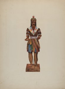 Indianer im Zigarrengeschäft von Einar Heiberg