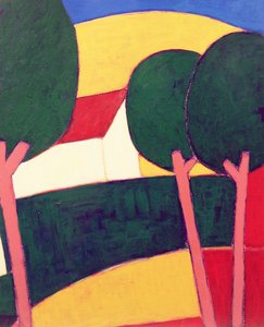 Provenzalische Landschaft, 1997 von Eithne Contemporary Artist Donne