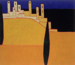 San Gimignano, Toskana, 2000