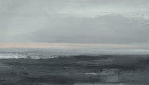 Ruhiger Ozeanhorizont