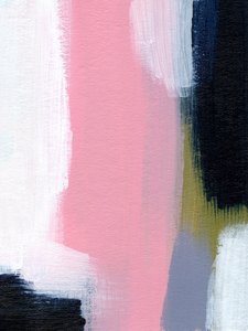 Moderne Rosa Farbblöcke von Ejaaz Haniff