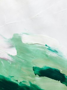 Organisches Grünes Abstrakt