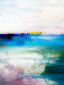 Lebhafter Ozeanhorizont