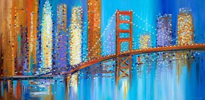 San Francisco Stadtlichter