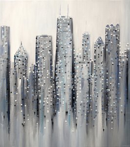 Funkelnde Stadtlandschaft von Ekaterina Ermilkina