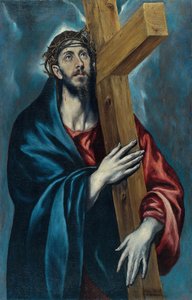 Christus trägt das Kreuz von El Greco