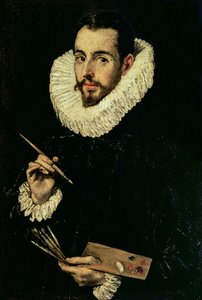 Porträt von Jorge Manuel Theotokopoulos (1578-1631) von El Greco
