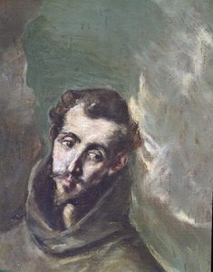 San Bernardino da Siena von El (1541 1614) Greco