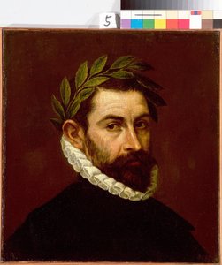 Porträt des Dichters Alonso de Ercilla y Zúñiga