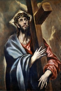 Der Weg nach Golgatha (Detail) von El Greco