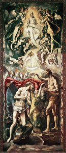 Die Taufe Christi von El Greco