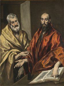 St. Peter und St. Paul, ca. 1605-8 von El Greco