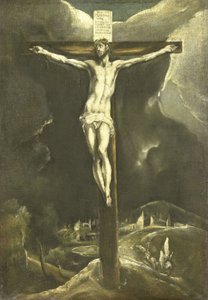 Christus am Kreuz von El Greco (workshop of)