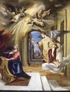 Verkündigung von El Greco