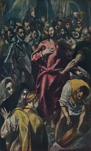 Espolio Entkleidung Christi, um 1577-1579, 1938 von El Greco
