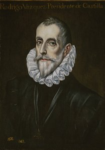 Porträt von Rodrigo Vázquez de Arce, erstes Drittel des 17. Jahrhunderts