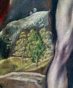 Hl. Johannes der Evangelist und Johannes der Täufer (Detail)