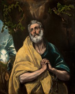 Heiliger Petrus in Tränen
