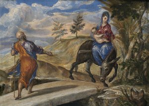 Die Flucht nach Ägypten, um 1570