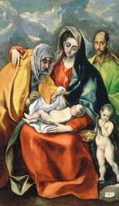 Die Heilige Familie von El Greco