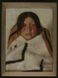 Gi-aum-e Hon-o-me-tah (Junge Frau) von Elbridge Ayer Burbank