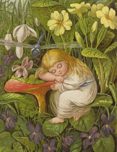 Aber er war nur in einem Traum der Freude versunken von Eleanor Fortescue Brickdale