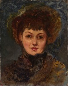Porträt von Mrs. John Gellatly von Eleanor Greatorex