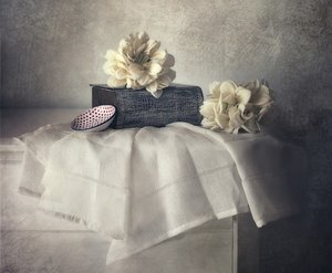 Elegantes Blumenstillleben
