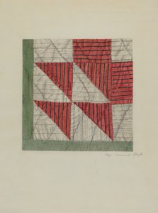 Patchwork-Quilt von Elgin Moncure Styll