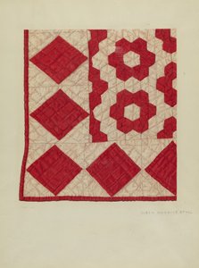 Patchwork-Quilt von Elgin Moncure Styll