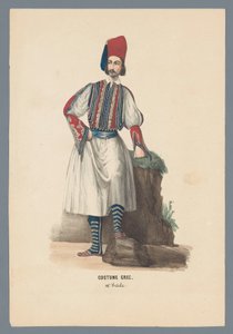 Griechische Tracht. 19. Jahrhundert