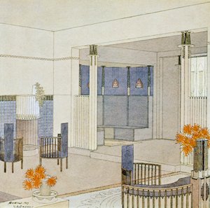Design für ein Damenzimmer, aus 