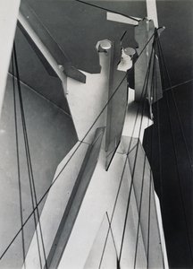 Skulptur bei Pressa, Köln von Eliezer Markowich Lissitzky