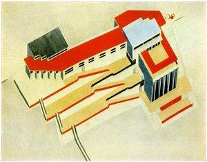 Yachtclub von Eliezer Markowich Lissitzky