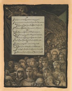 (Illustration für Rubáiyát von Omar Khayyám) Todesrückblick von Elihu Vedder