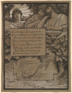 (Illustration für Rubáiyát von Omar Khayyám) Omars Grab von Elihu Vedder