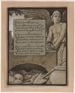 Illustration für Rubáiyát von Omar Khayyám: Der himmlische Töpfer von Elihu Vedder