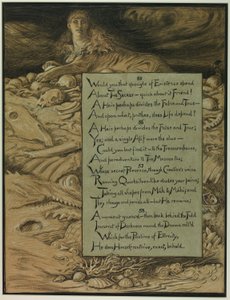 (Illustration für Rubáiyát von Omar Khayyám) Das Unvermeidliche Schicksal von Elihu Vedder