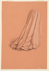 Studie für "Hochzeitsprozession" von Elihu Vedder