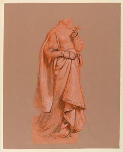 Studie für "Hochzeitsprozession" von Elihu Vedder