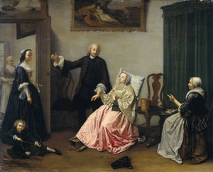 Arztbesuch von Elisabeth Geertruida Wassenbergh