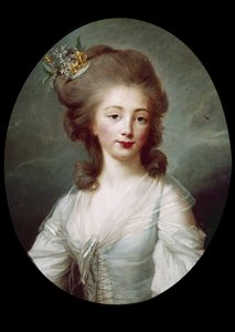Die Gräfin von Cluzel (Marie-Thérèse Antoinette de Cluzel) von Elisabeth Louise Vigee Lebrun