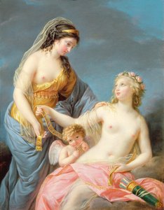 Porträt von Emma Hart als Sibylle von Elisabeth Louise Vigee Lebrun