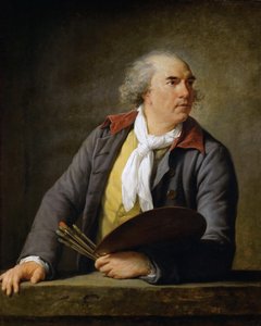 Porträt von Hubert Robert 1733-1808, 1788 von Elisabeth Louise Vigee Lebrun