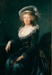 Porträt von Marie Therese von Bourbon Neapel, Königin von Neapel und Sizilien (1772-1807)