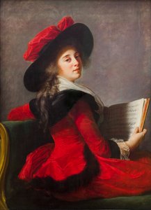 Porträt der Baronin Crussol, Ehefrau von Henri-Charles-Emmanuel de Crussol-Florensac, geborene Anne Mari
