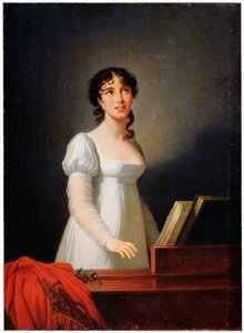 Porträt der italienischen Sängerin Angelika Catalani, spätes 18. oder frühes 19. Jahrhundert von Elisabeth Louise Vigee Lebrun