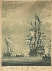 Schifffahrtsszene aus der Sammlung von Nathaniel Blackerby