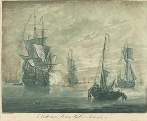 Schiffsszene aus der Sammlung von Thomas Walker